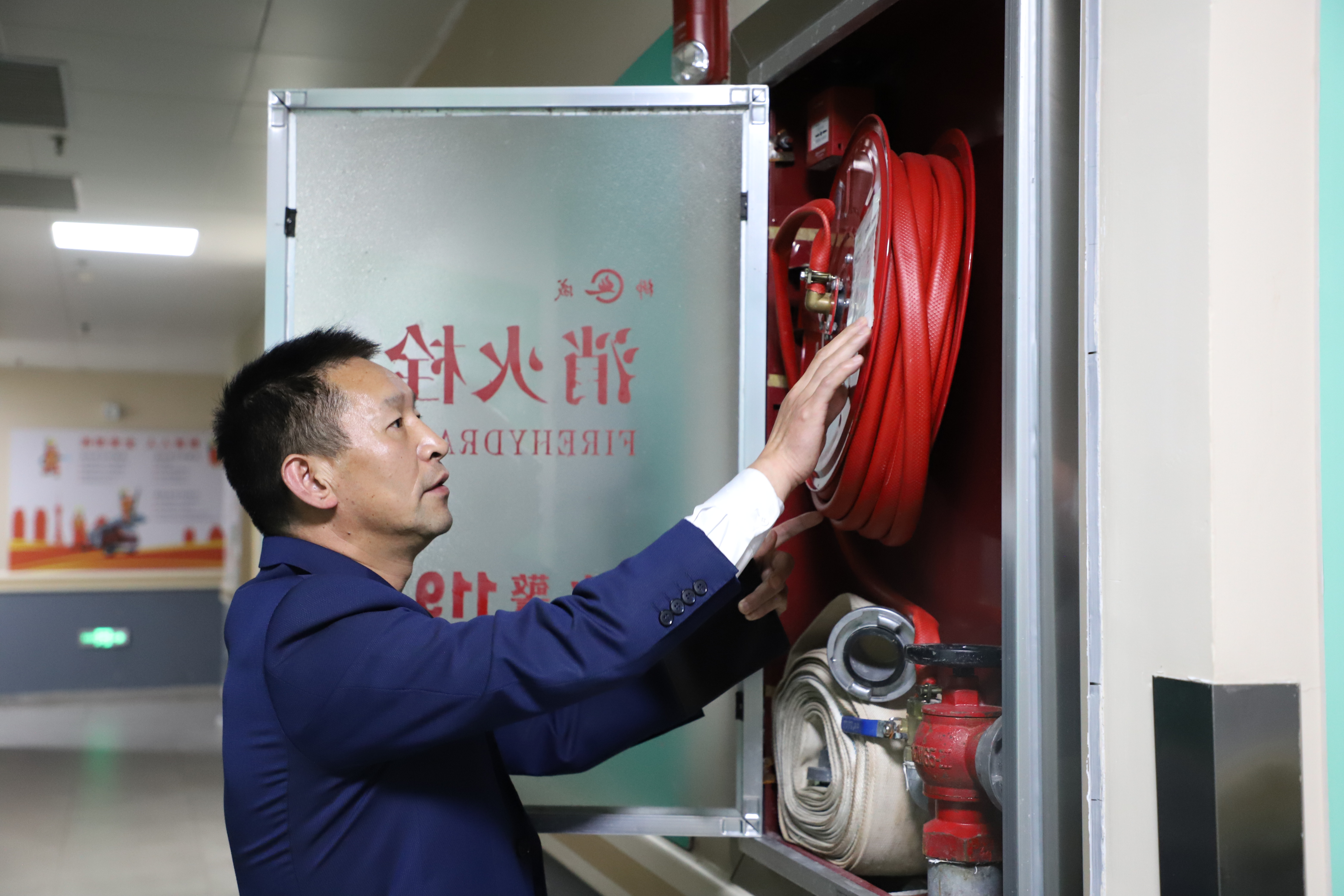 筑牢安全防线|捕鱼游戏平台
开展端午节前安全检查工作