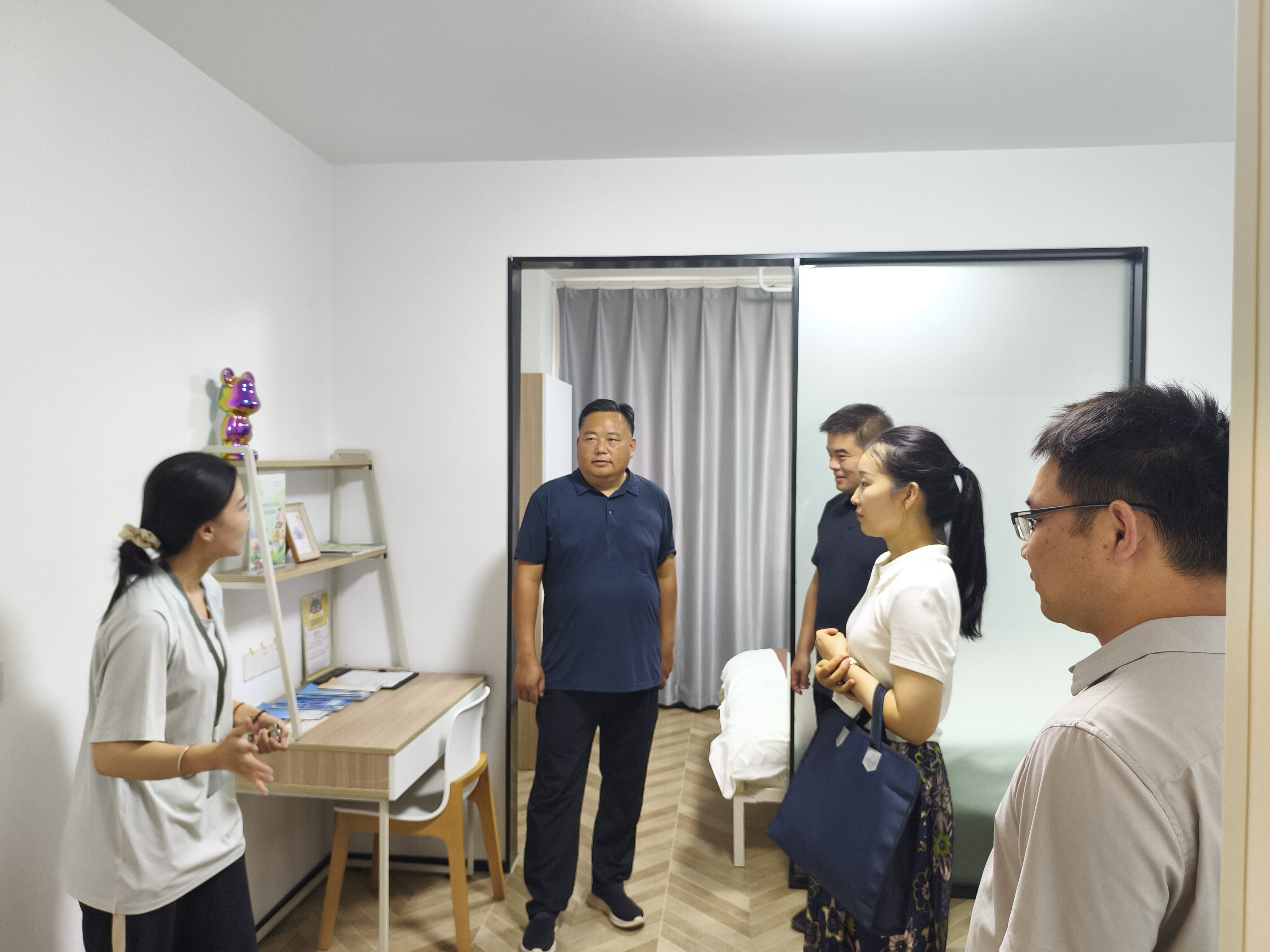 共青团郑州市委参观调研捕鱼游戏平台
公租房运营公司青年人才驿站